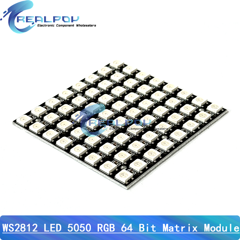 Rgb Led Matrix 8X8 - WS2812 LED 5050 RGB 8x8 64