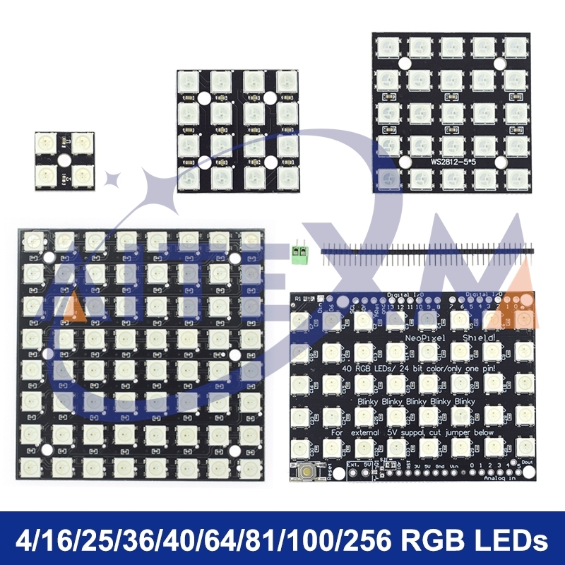 Rgb Led Matrix 8X8 - WS2812 Module 5050 RGB 4x4 8x8