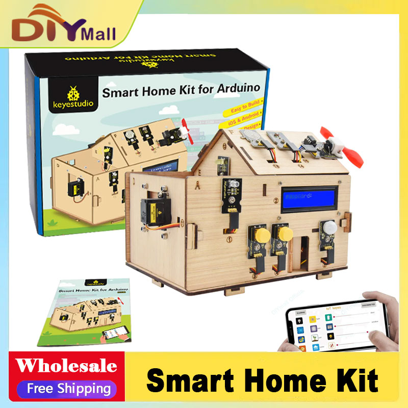 Home Automation Arduino - Keyestudio Smart IoT Home Kit with