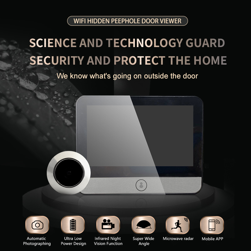 Smart Doorbell Wired - Smart tuya APP security protection optical
