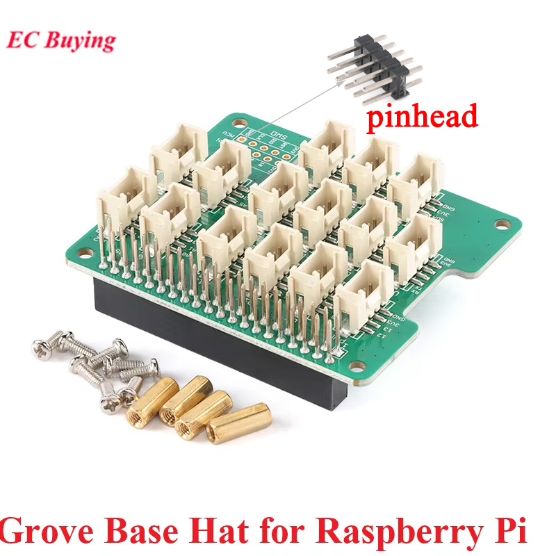 Pi Zero W Board - Grove Base Hat for Raspberry Pi