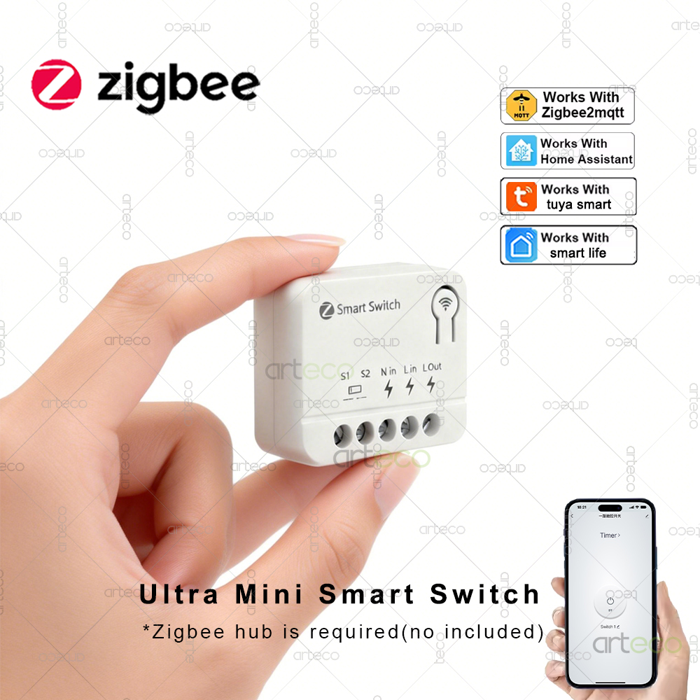 Diy Home Automation Controller - Zigbee Mini Breaker DIY Smart Switch