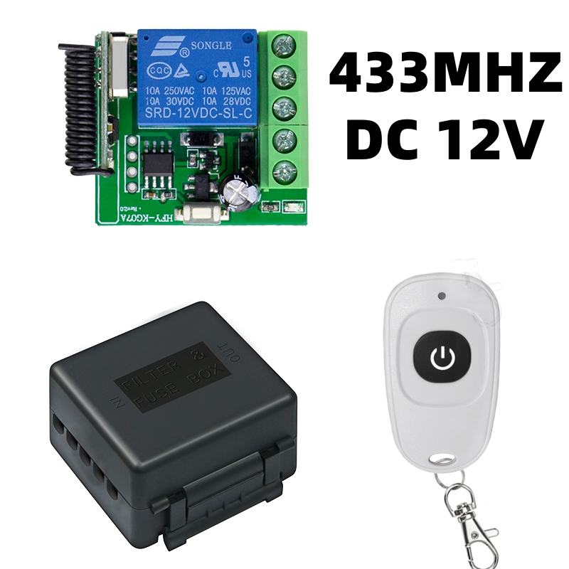 433MHz DIY Wireless Switch DC  - Diy Home Automation Controller 评论和价格