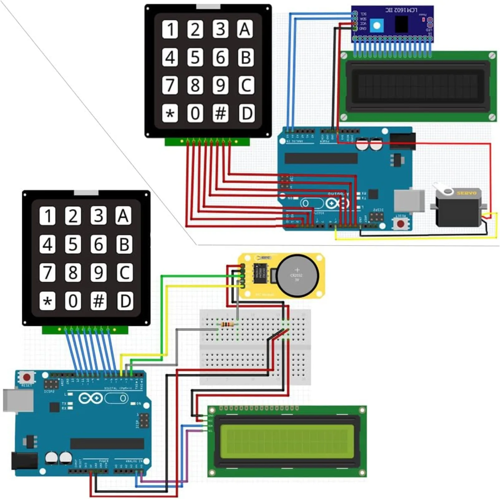 4x4 Matrix Membrane Keypad 16  - Home Automation Arduino 评论和价格