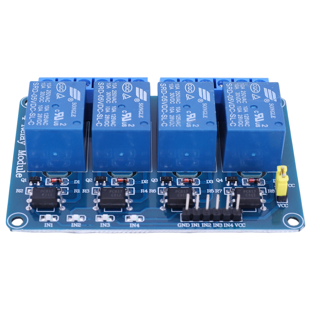 5V 12V 4 Channel Relay Board w - Home Automation Arduino 评论和价格