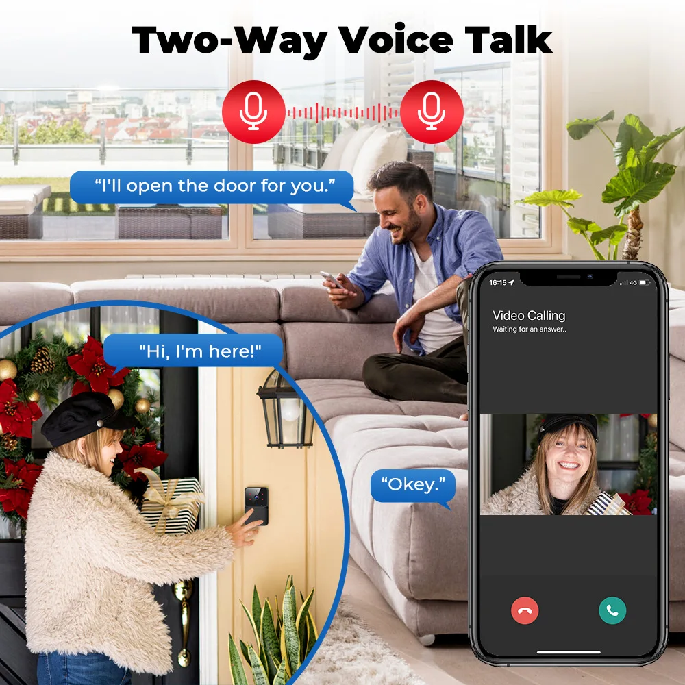 2026 WiFi Video Doorbell 1080P - Smart Doorbell Wired 评论和价格