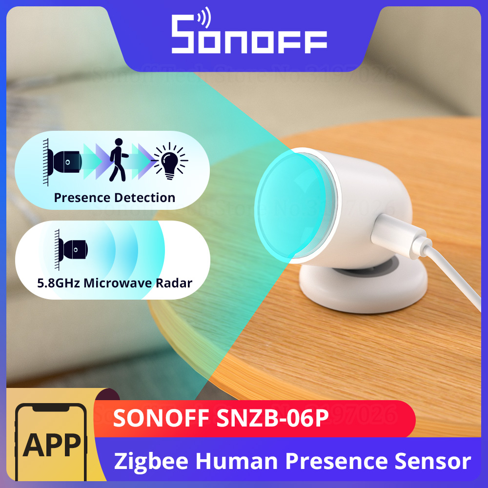 SONOFF SNZB-06P Zigbee Human P - Sonoff Basic Switch 评论和价格