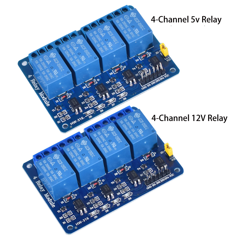 DC 5V 12V 24V 1 2 4 6 8 Channe - Relay 8 Channel Board 评论和价格