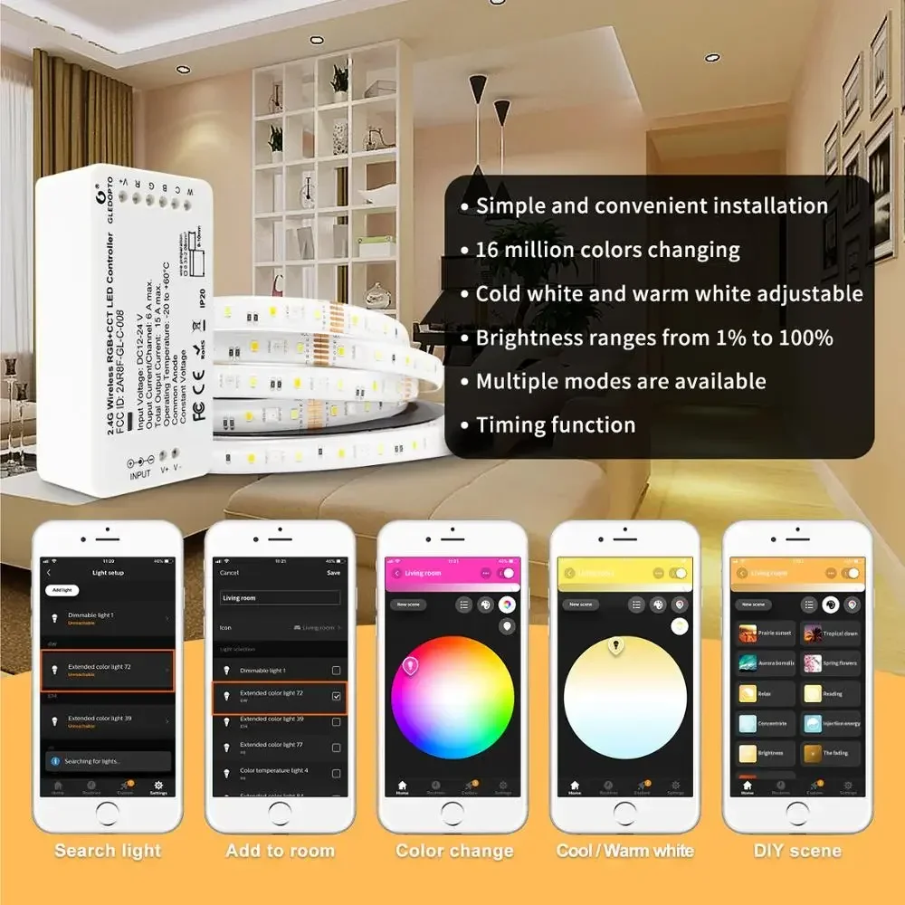 GLEDOPTO Zigbee3.0 RGB+CCT RGB - Zigbee Coordinator Stick 评论和价格