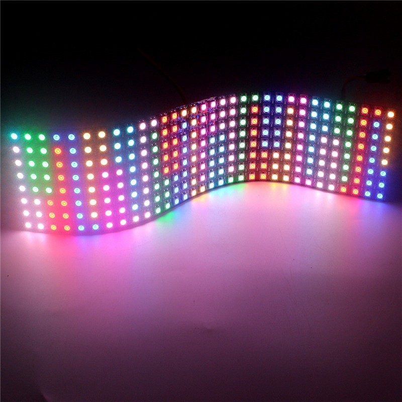 DC12V WS2815 DC5V WS2812B RGB  - Rgb Led Matrix 8X8 评论和价格