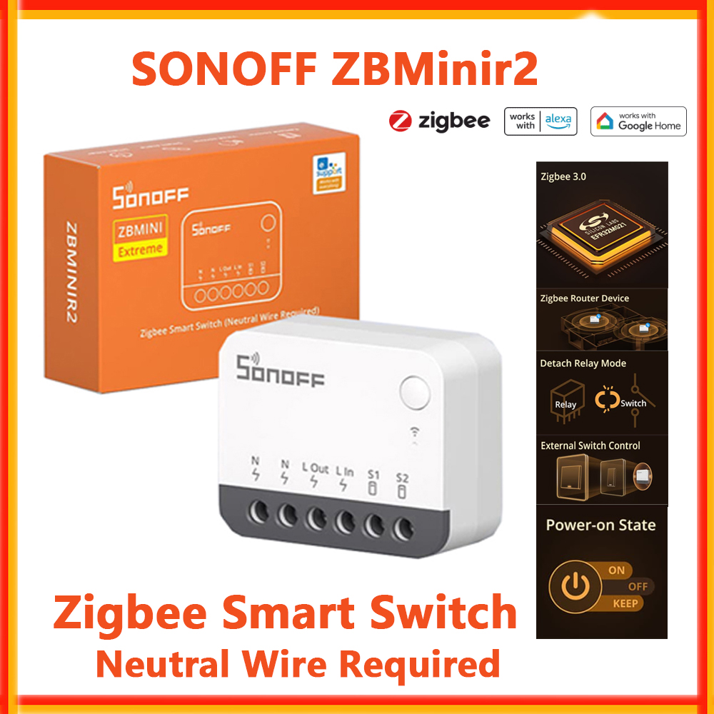 SONOFF ZBMinir2 Zigbee Smart S - Sonoff Basic Switch 评论和价格