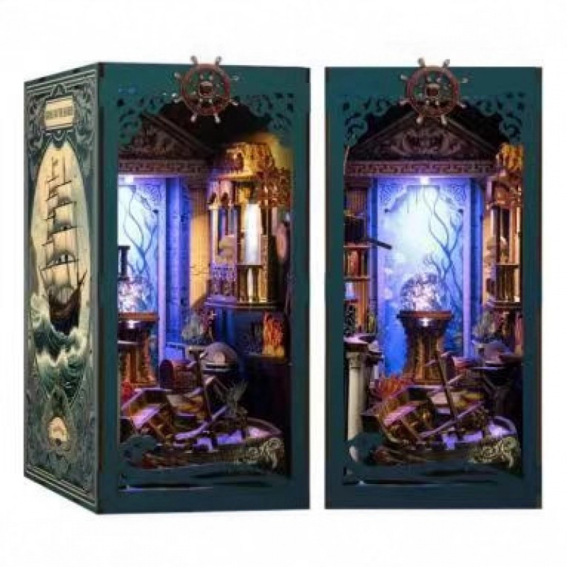 3D Wooden DIY Bookend Puzzle H - Home Automation Diy Kit 评论和价格
