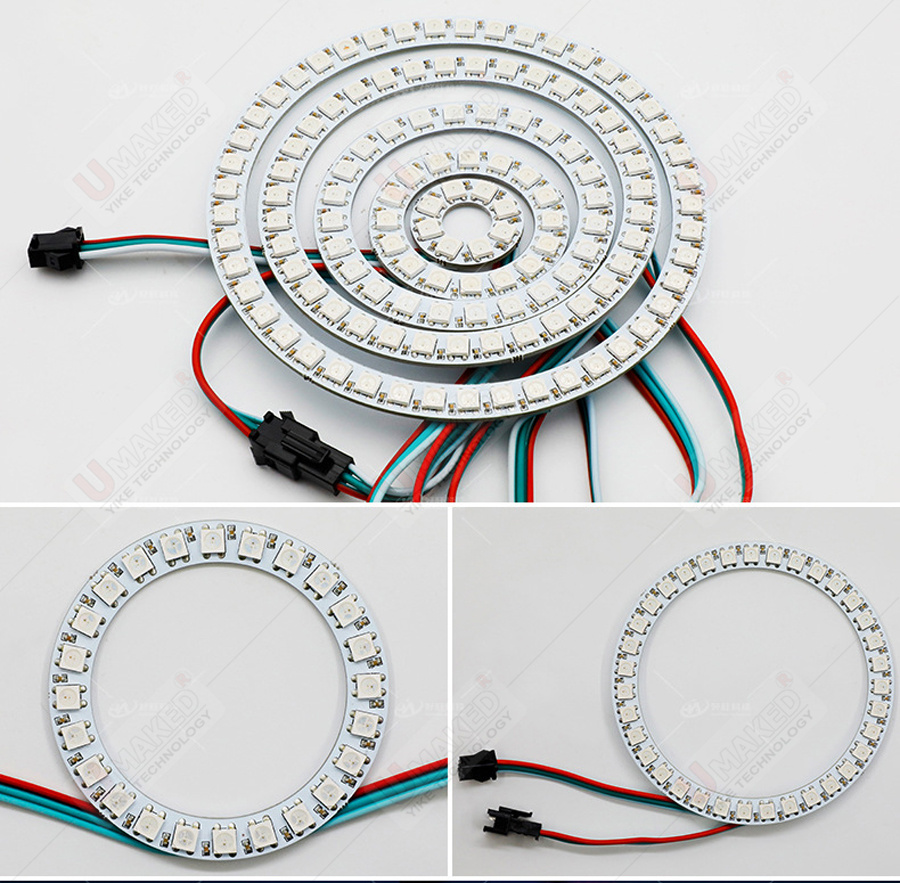 2pcs WS2812B Individually Addr - Rgb Led Matrix 8X8 评论和价格