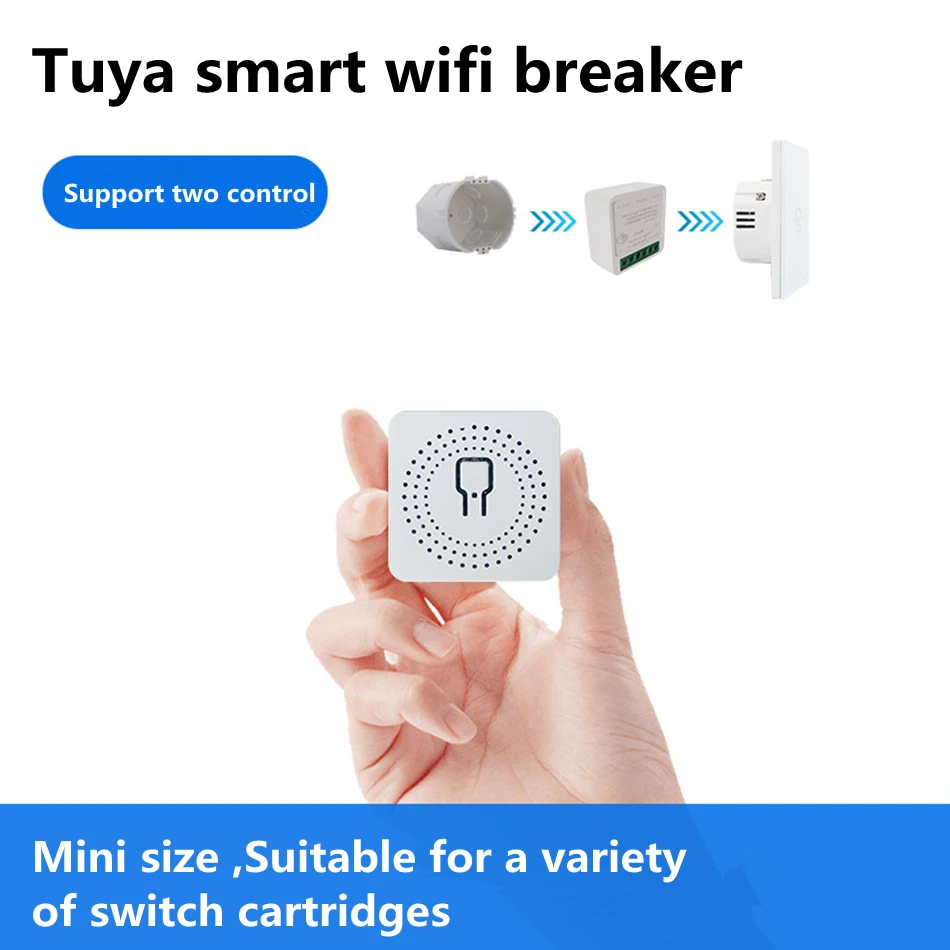 2 Way Control Tuya Mini 16A Wi - Diy Home Automation Controller 评论和价格