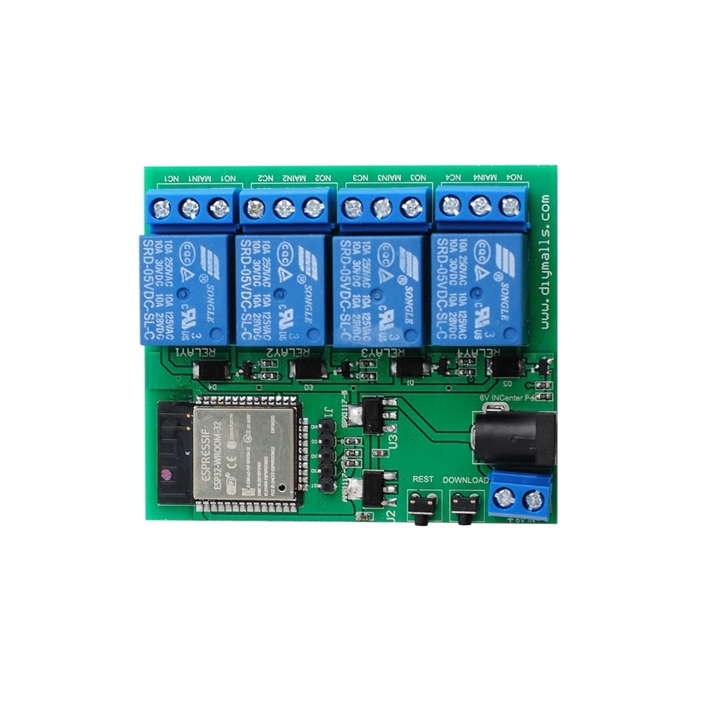ESP32S 4-Channel WiFi/Bluetoot - Iot Diy Home Automation 评论和价格