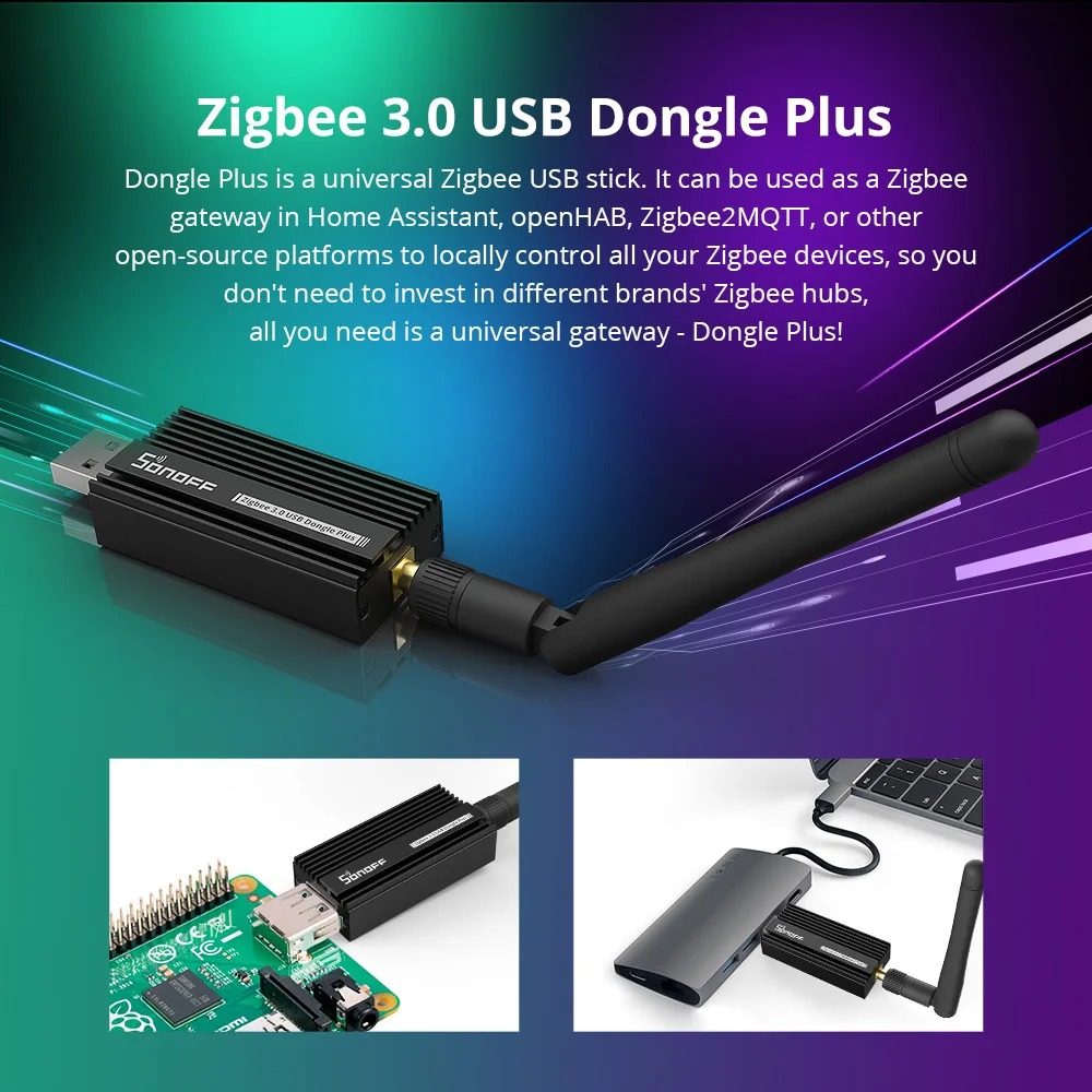 Sonoff Zigbee 3.0 Usb Dongle P - Zigbee Coordinator Stick 评论和价格