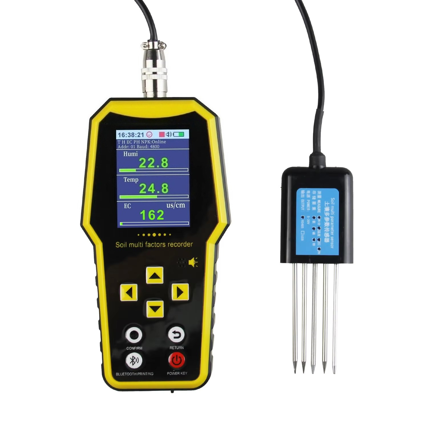 7 in 1 Portable Soil Moisture  - Temperature Humidity Sensor 评论和价格