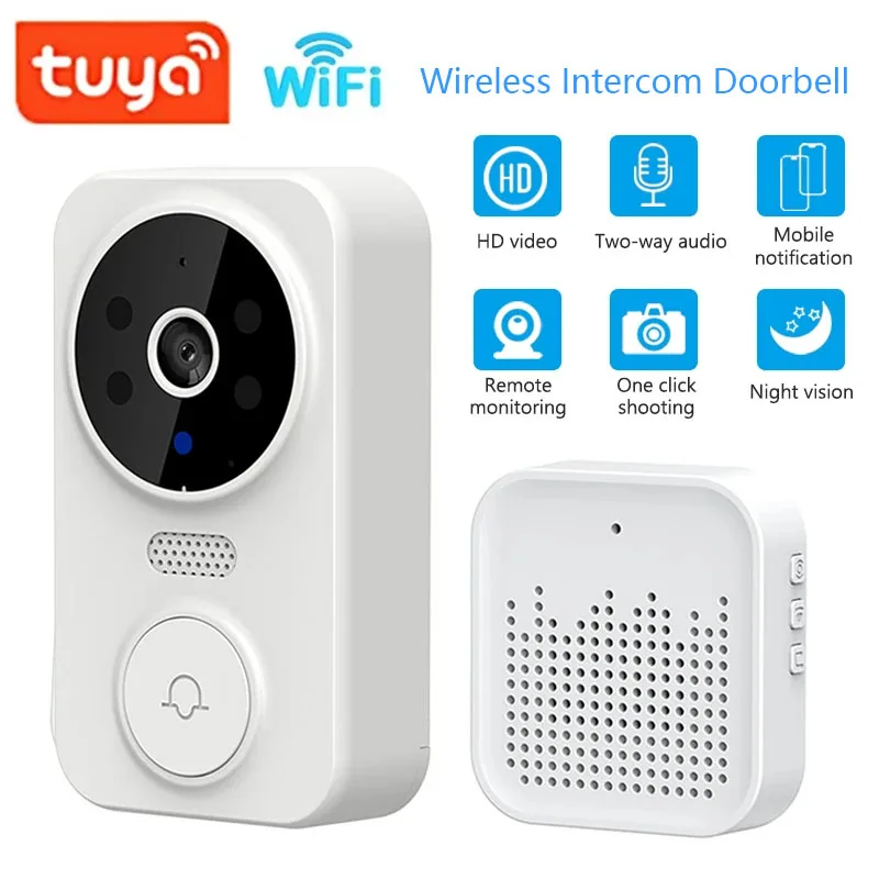 WiFi Wireless Visual Intercom  - Smart Doorbell Wired 评论和价格