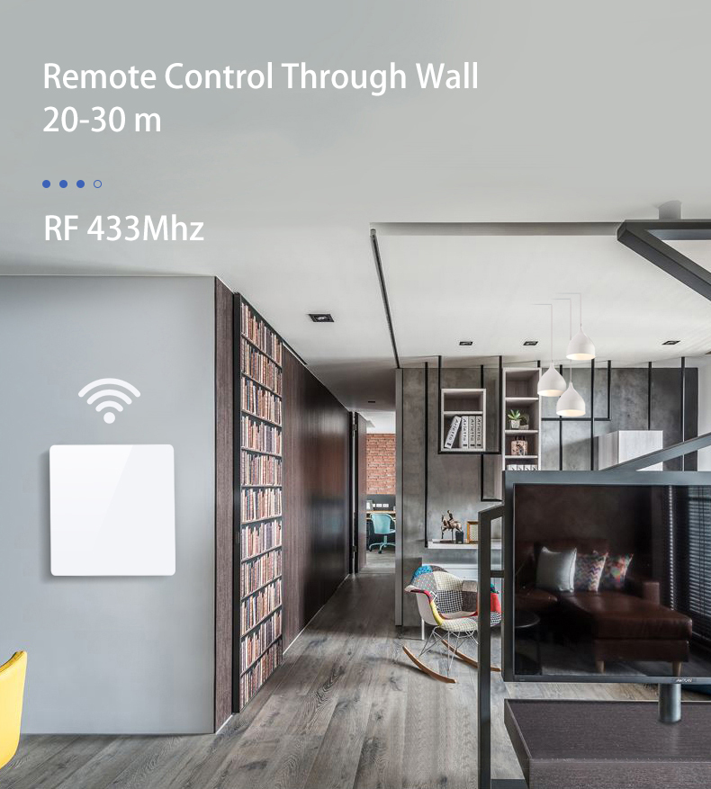 DIY RF 433Mhz Wireless Switch  - Home Automation Panel Diy 评论和价格