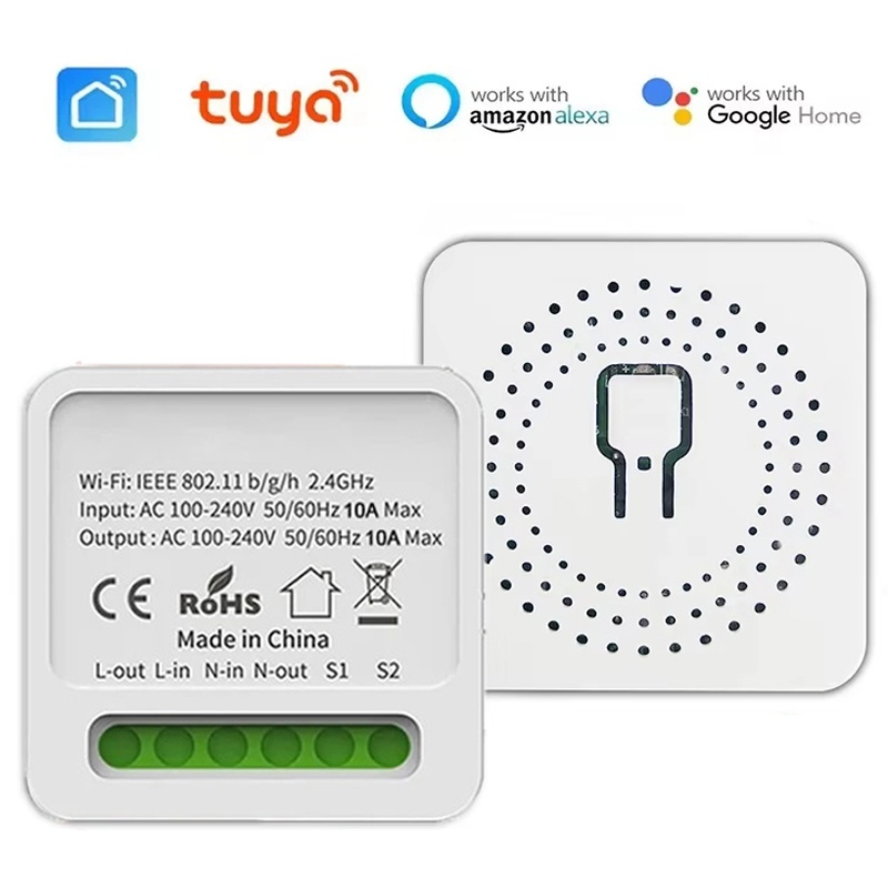 Tuya Zigbee 16A WiFi Mini Smar - Home Automation Diy Kit 评论和价格