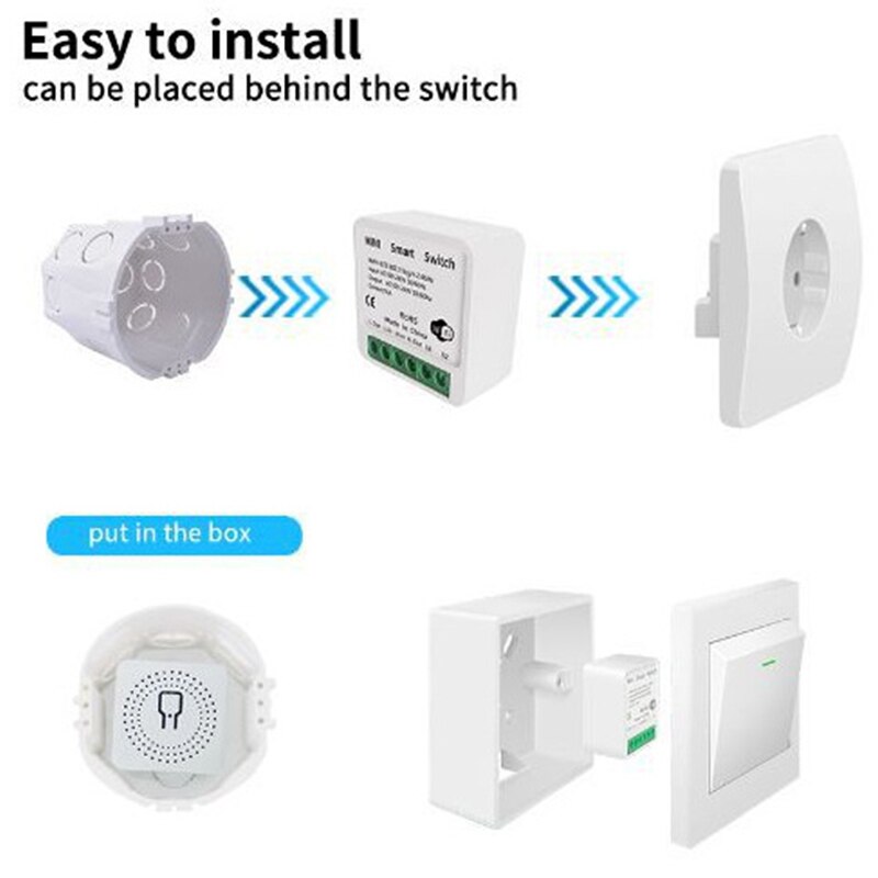 Tuya Zigbee 16A WiFi Mini Smar - Home Automation Diy Kit 评论和价格