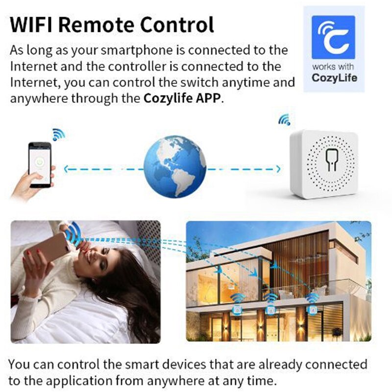Tuya Zigbee 16A WiFi Mini Smar - Home Automation Diy Kit 评论和价格