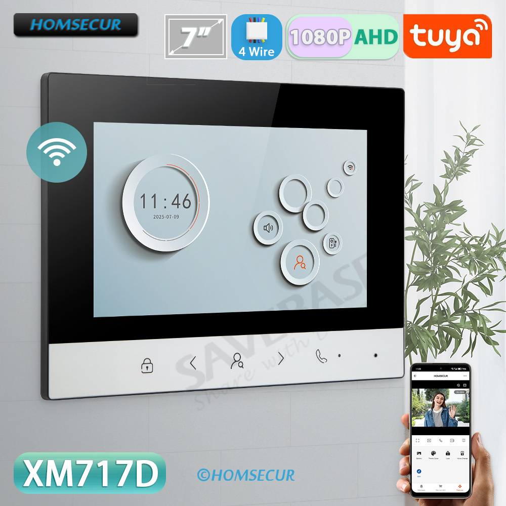 Tuya Smart WIFI Indoor Monitor - Smart Doorbell Wired 评论和价格