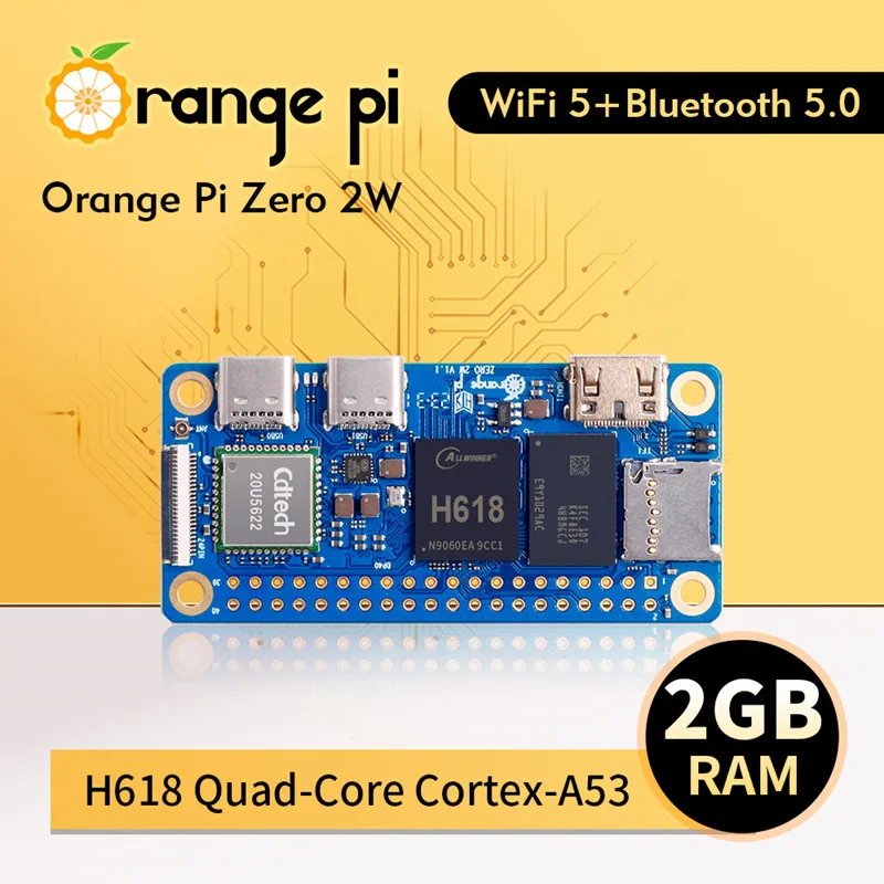 Orange Pi Zero 2 W 2GB RAM DDR - Pi Zero W Board 评论和价格
