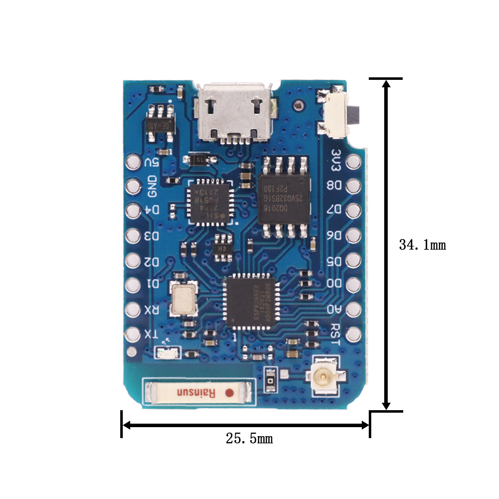 WeMos D1 Mini Pro V3.0 NodeMcu - Esp8266 Nodemcu Board 评论和价格