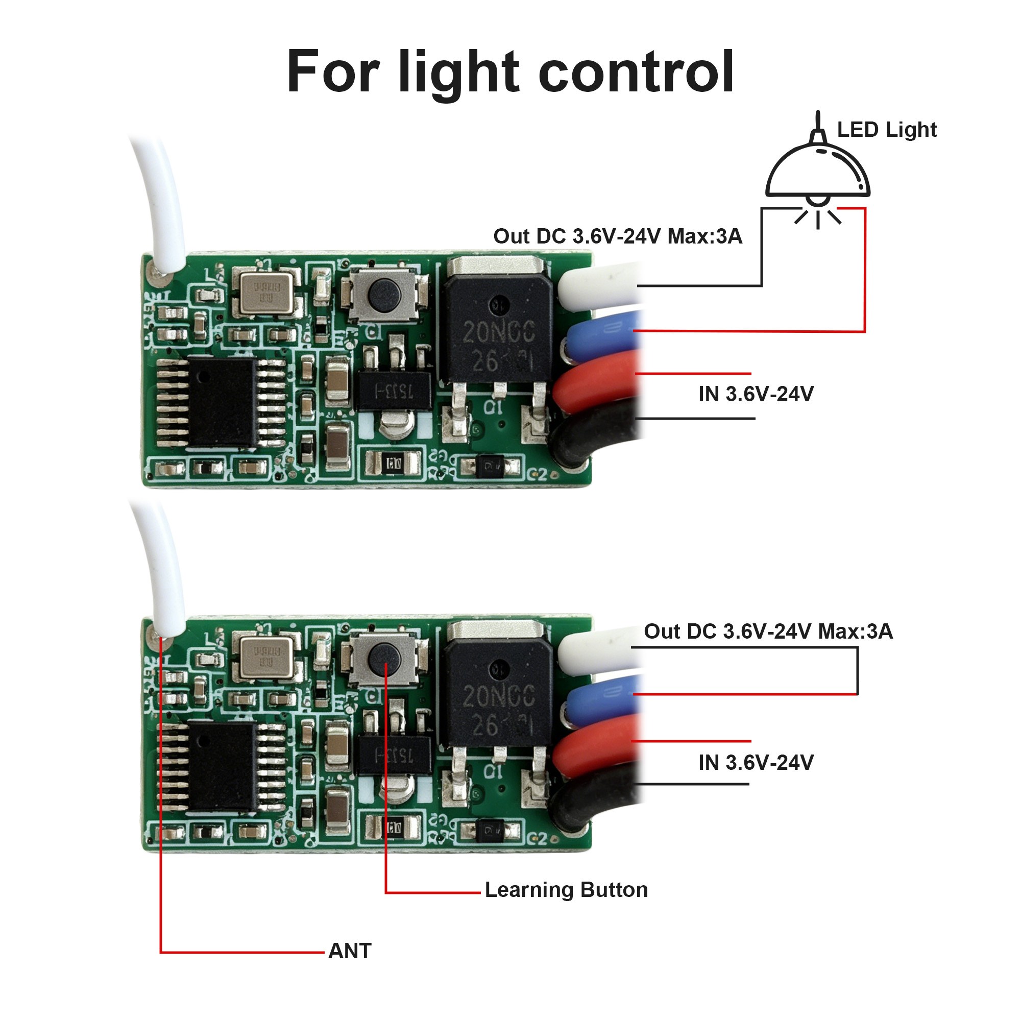 433MHz RF Wireless Remote Cont - Diy Home Automation Controller 评论和价格