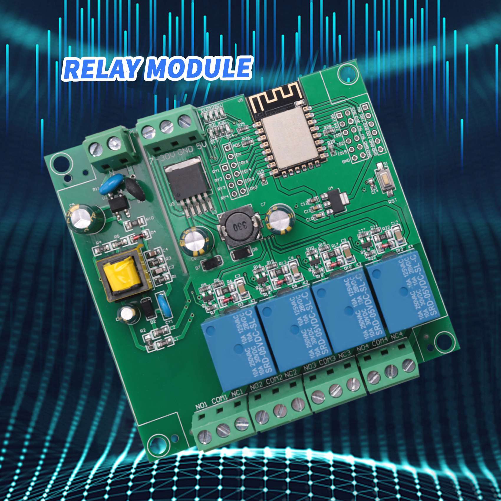 SCLS ESP8266 Wireless WIFI 4 C - Relay 8 Channel Board 评论和价格