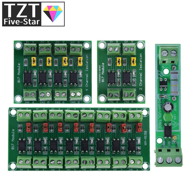 PC817 1 2 4 8 Channel Optocoup - Relay 8 Channel Board 评论和价格