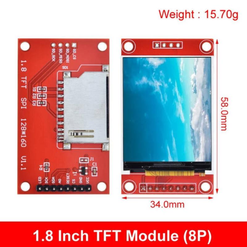 CCA4-1.8 Inch TFT LCD Module L - Home Automation Arduino 评论和价格