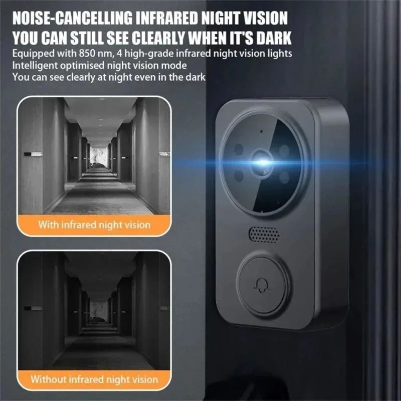 M8 Smart Visual Doorbell WiFi  - Smart Doorbell Wired 评论和价格