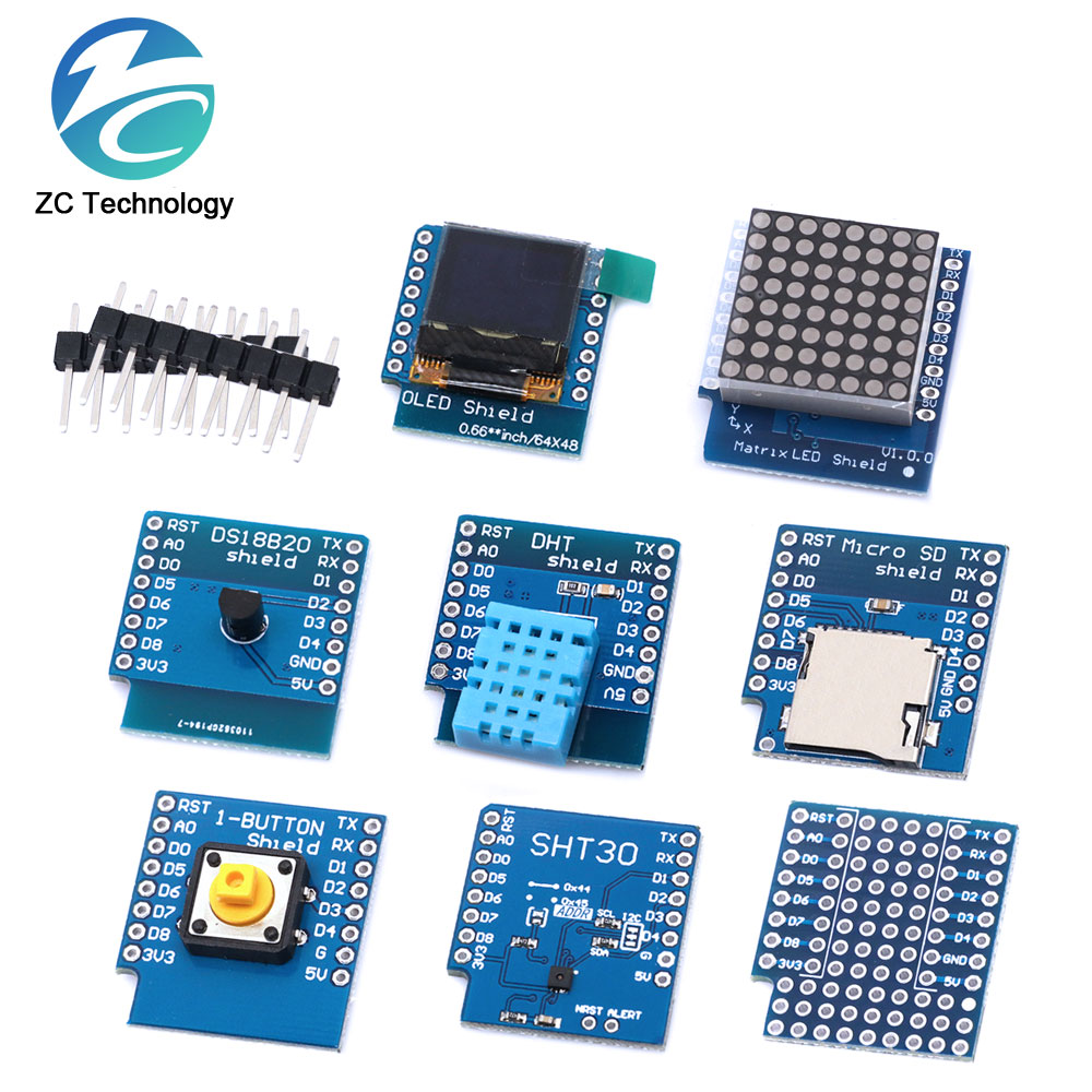 D1 Mini ESP8266 ESP-12F CH340G - Esp8266 Nodemcu Board 评论和价格