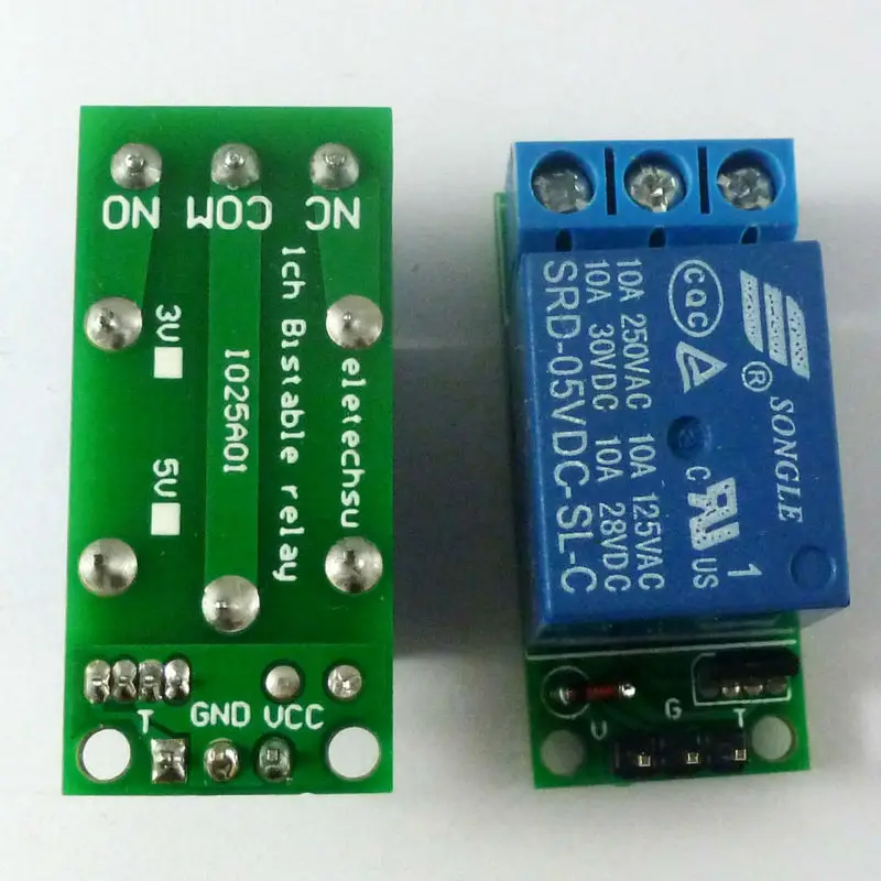 Flip-Flop Latch Relay Module B - Home Automation With Arduino 评论和价格