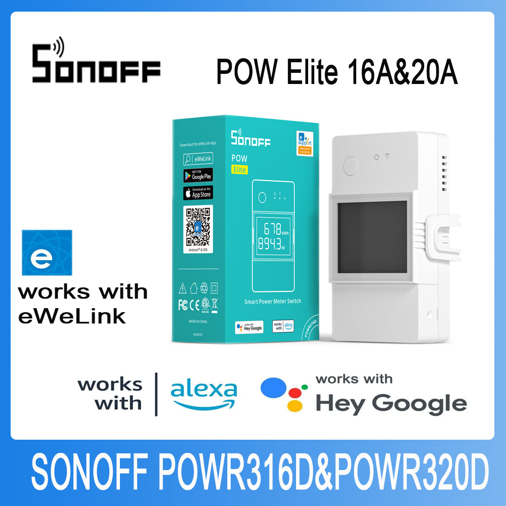 SONOFF Pow Elite Power Meter W - Sonoff Basic Switch 评论和价格