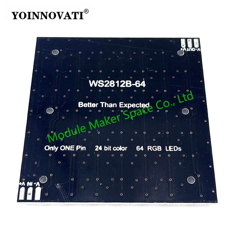 WS2812 LED 5050 RGB 8x8 LED Ma - Rgb Led Matrix 8X8 评论和价格