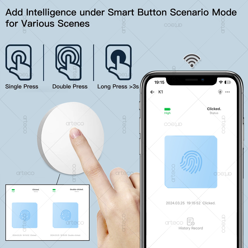 Zigbee Button Scene Switch Wir - Home Automation Ideas 评论和价格