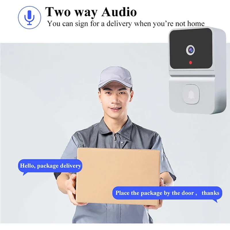 Wireless Smart Visual Doorbell - Smart Doorbell Wired 评论和价格