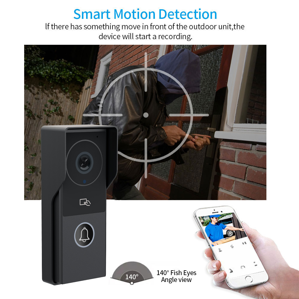 Wifi Video Doorbell System 108 - Smart Doorbell Wired 评论和价格