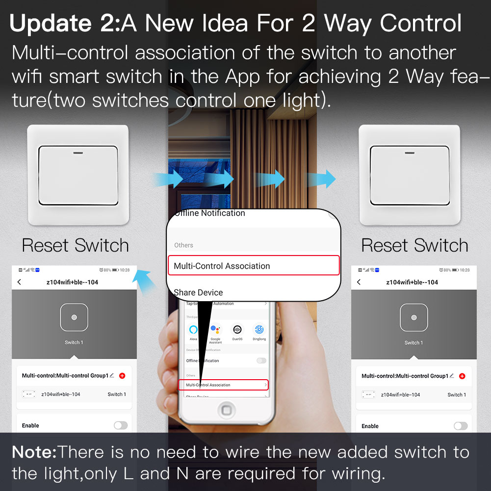 1/2Gang Light Switch DIY Modul - Home Automation Panel Diy 评论和价格