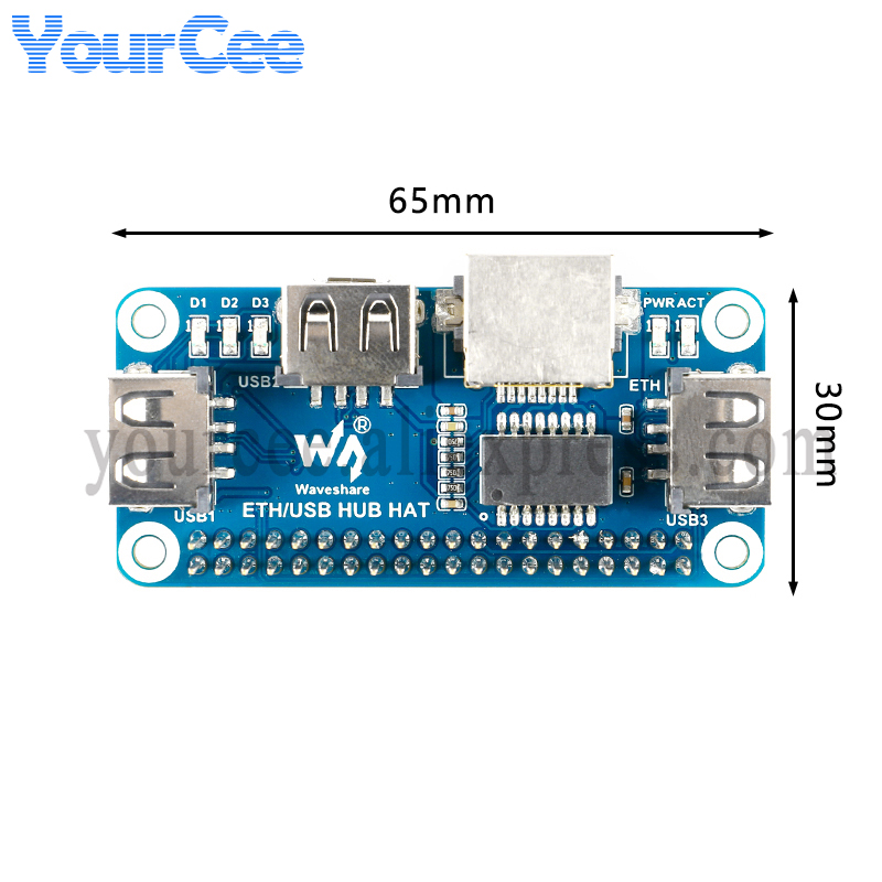 USB HUB HAT to Ethernet RJ45 N - Pi Zero W Board 评论和价格