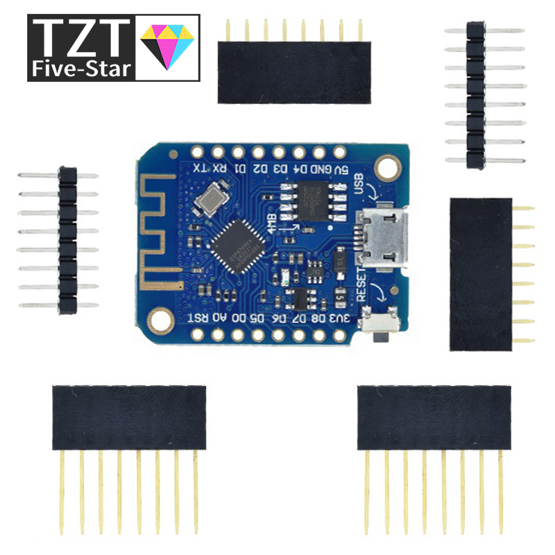 WeMos D1 Mini Pro V3.0 NodeMcu - Esp8266 Nodemcu Board 评论和价格